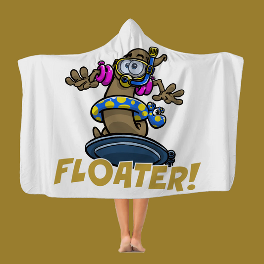 Turd World_Floater Classic Adult Hooded Blanket