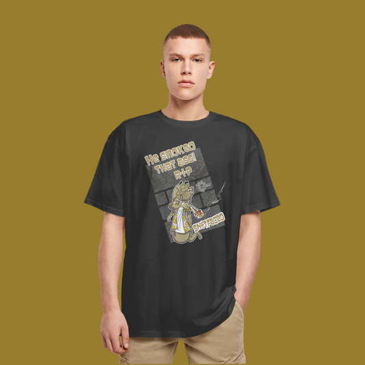 Turd World_Sh*t Faced Heavy Oversized T-Shirt